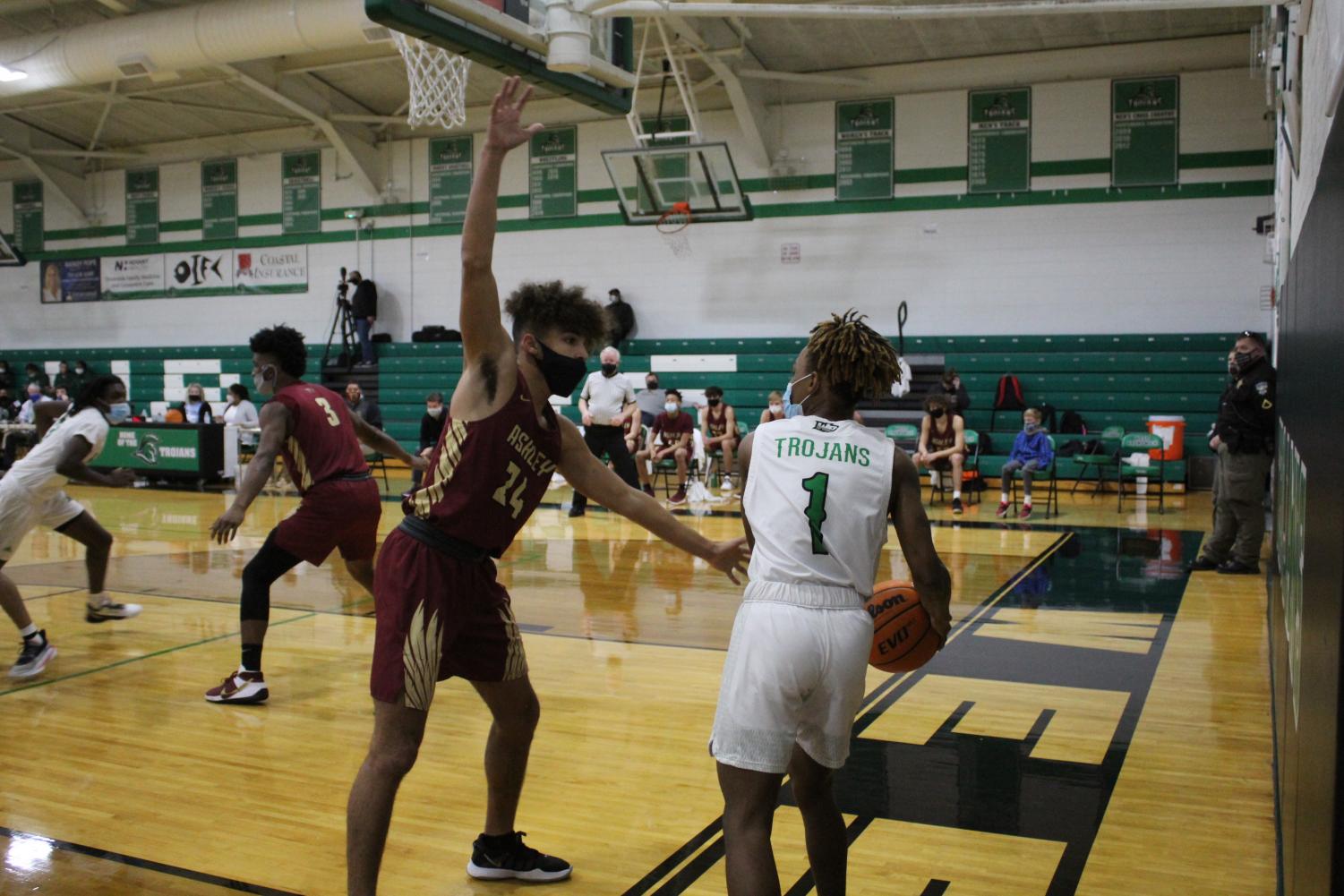 Men's Basketball Game Against Ashley High School