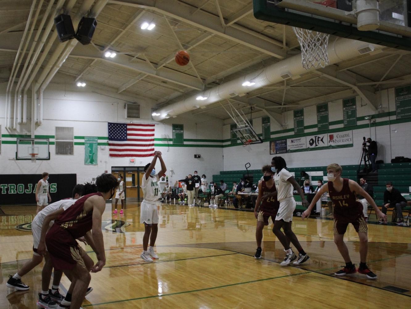 Men's Basketball Game Against Ashley High School