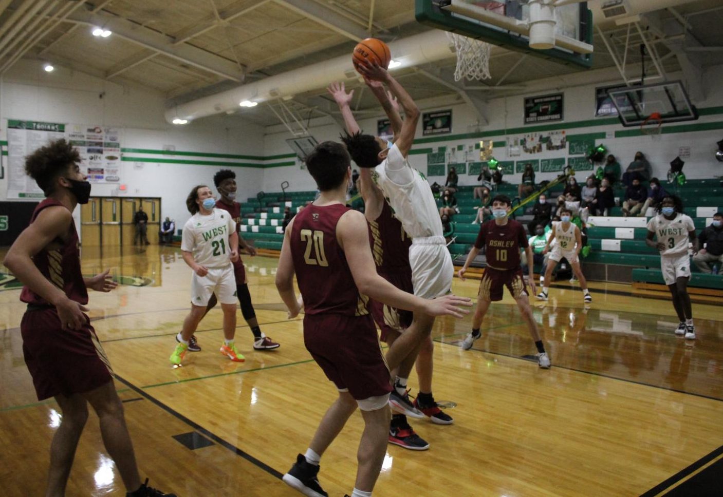 Men's Basketball Game Against Ashley High School