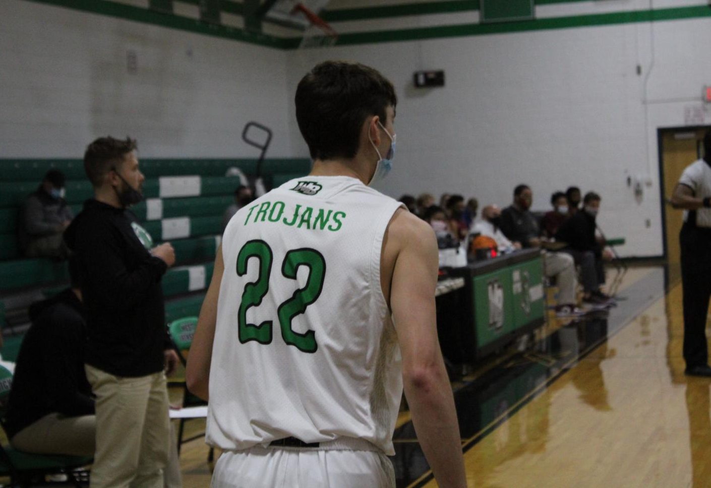 Men's Basketball Game Against Ashley High School