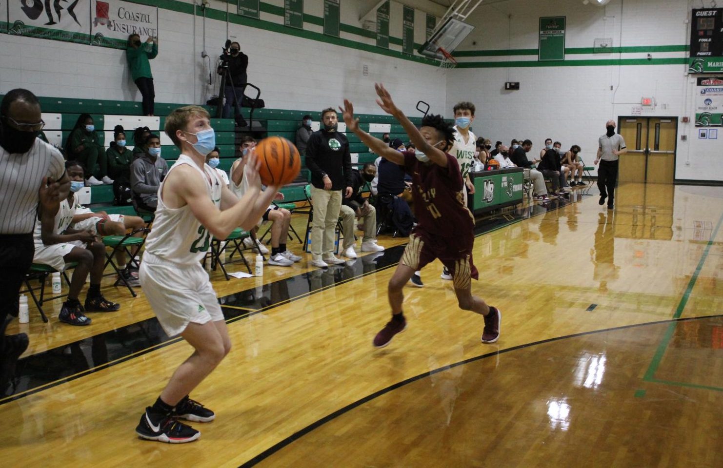 Men's Basketball Game Against Ashley High School