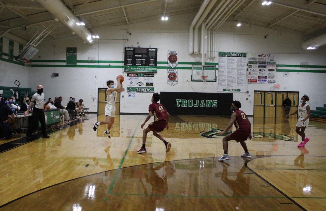 Men's Basketball Game Against Ashley High School