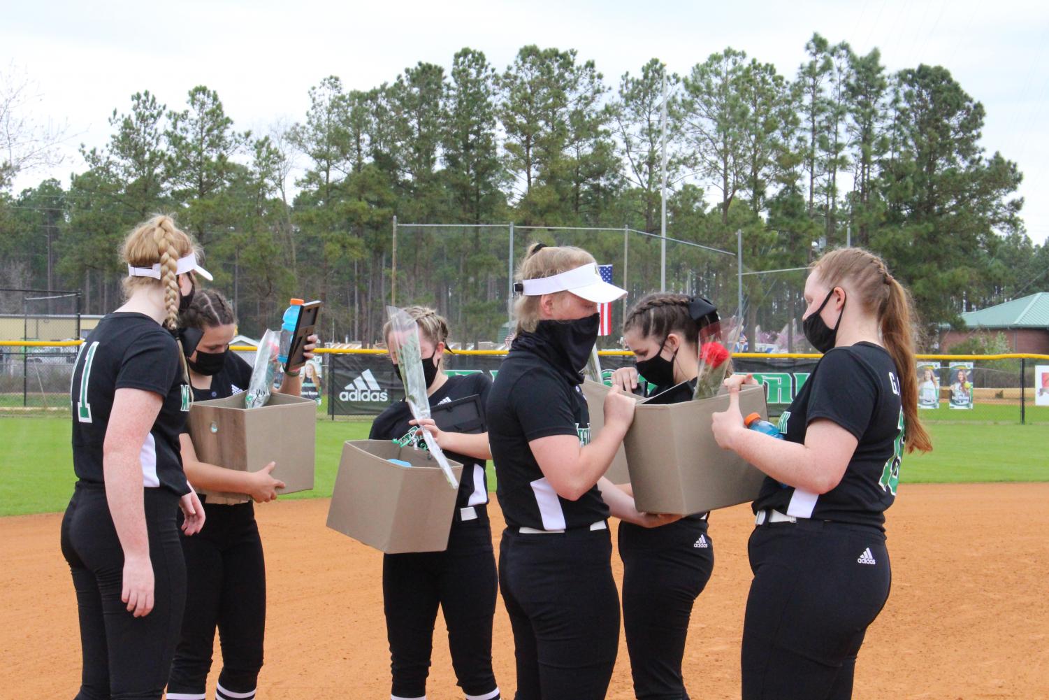 West Brunswick's Softball Senior Night