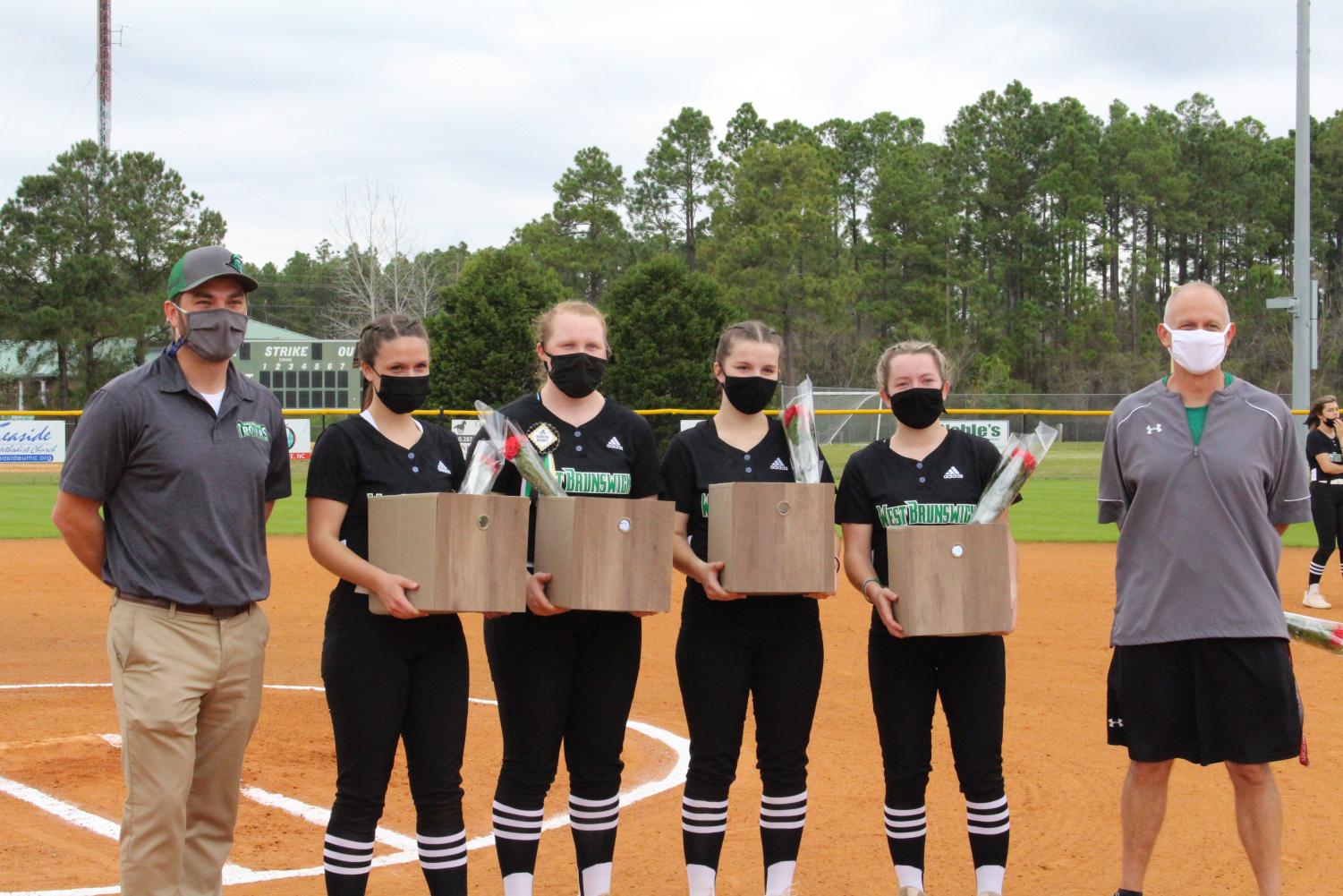West Brunswick's Softball Senior Night