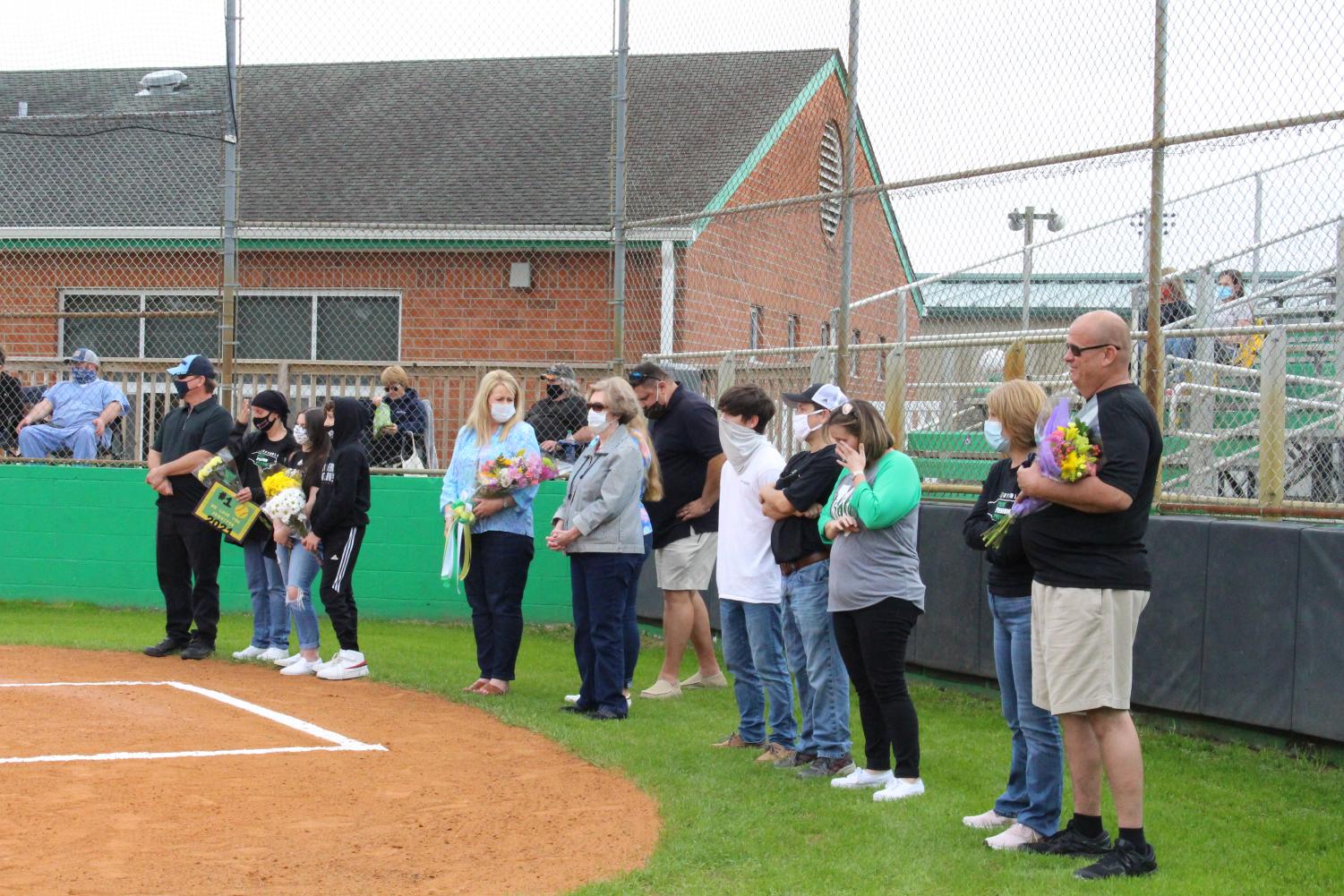 West Brunswick's Softball Senior Night