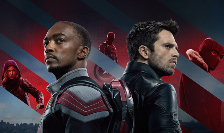 Anthony Mackie and Sebastian Stan star in the new Disney Plus series, “The Falcon and The Winter Soldier.