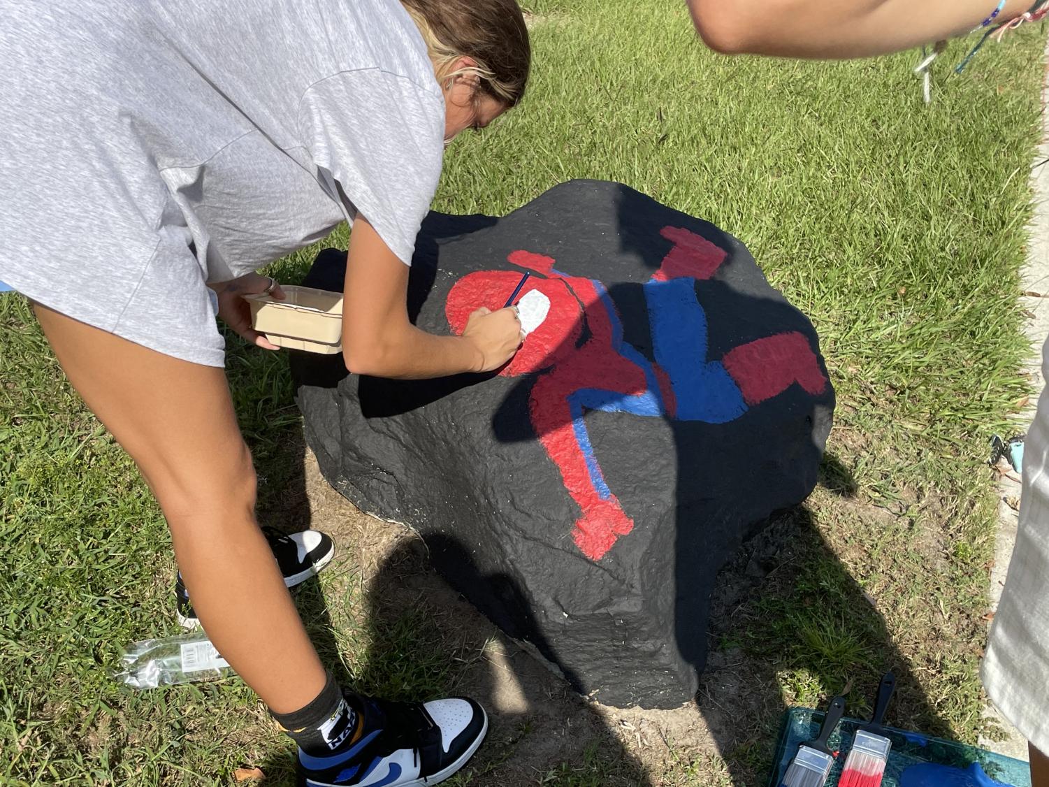 SGA Senior Parking Spot & Rock Painting