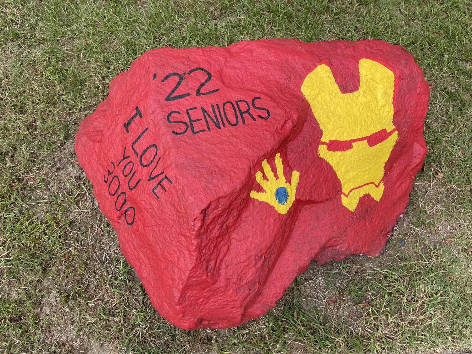 SGA Senior Parking Spot & Rock Painting