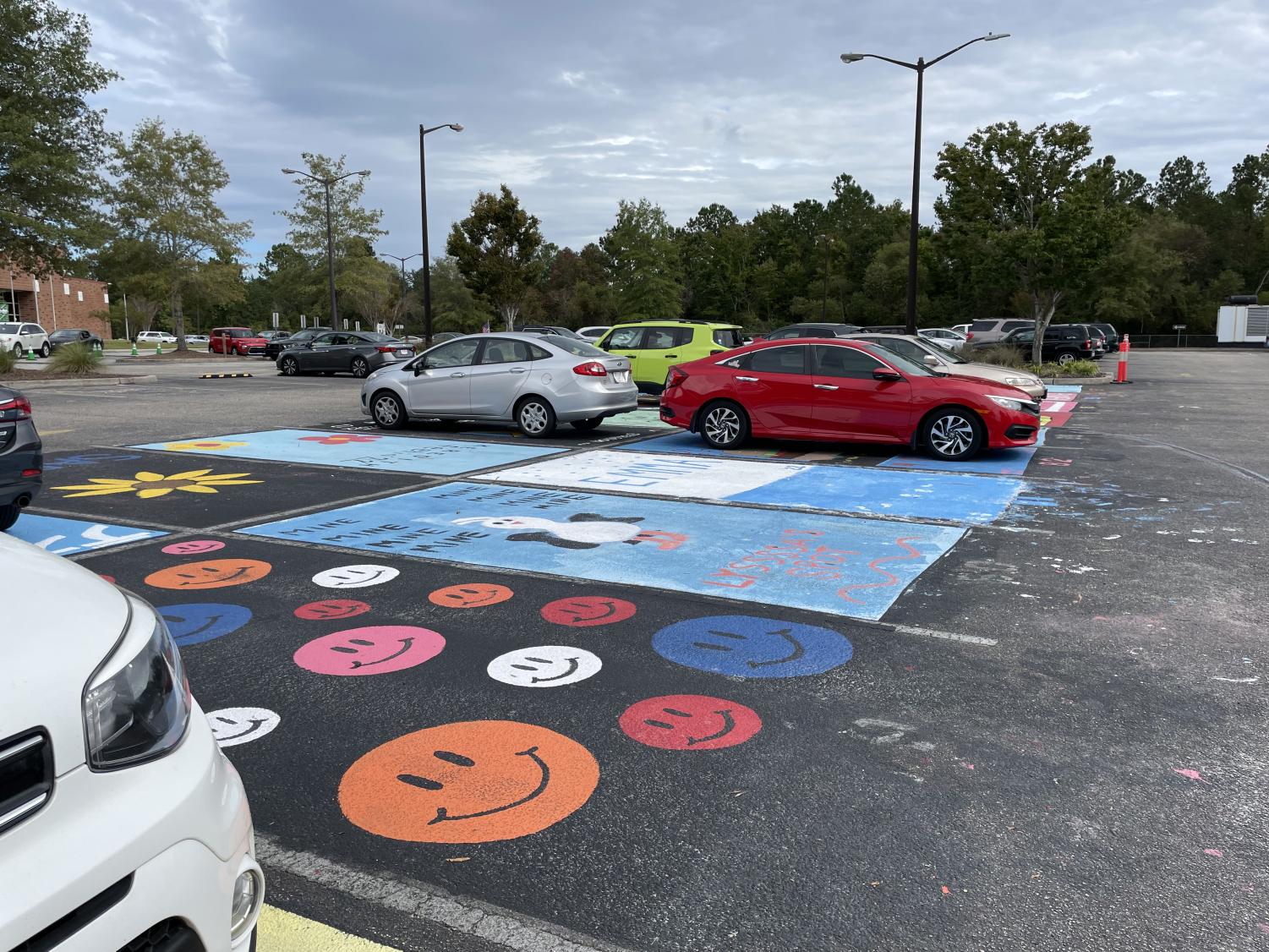 SGA Senior Parking Spot & Rock Painting