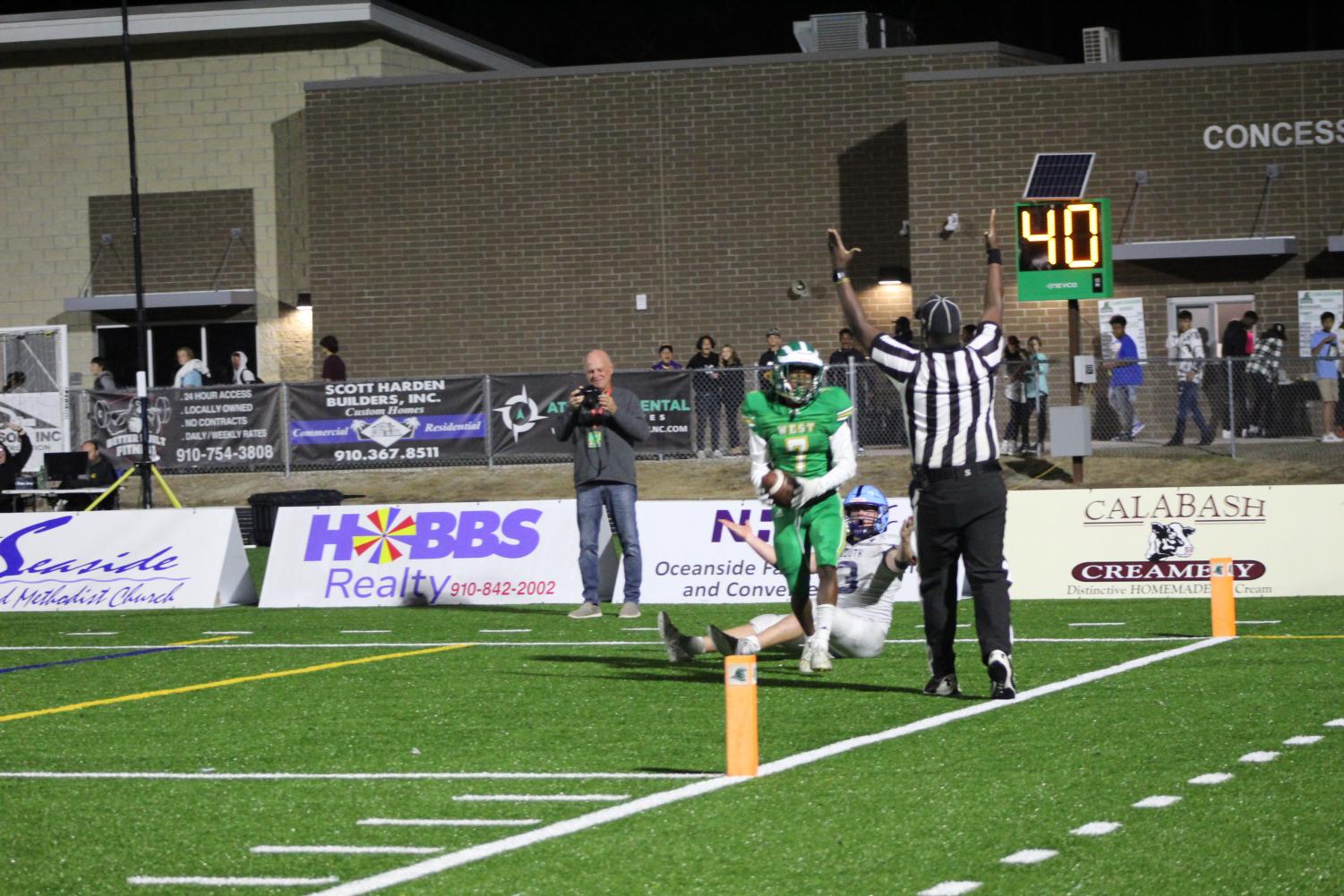 October 29th Varsity Football game