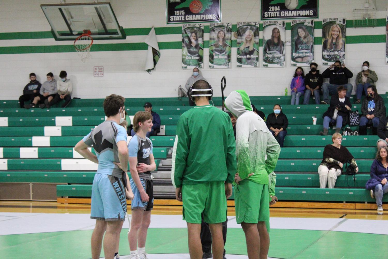 Trojan Wrestling Vs. The South Brunswick Cougars