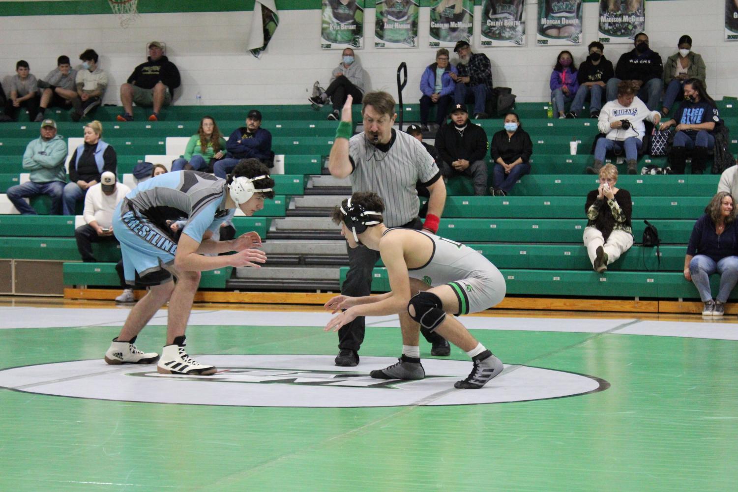 Trojan Wrestling Vs. The South Brunswick Cougars