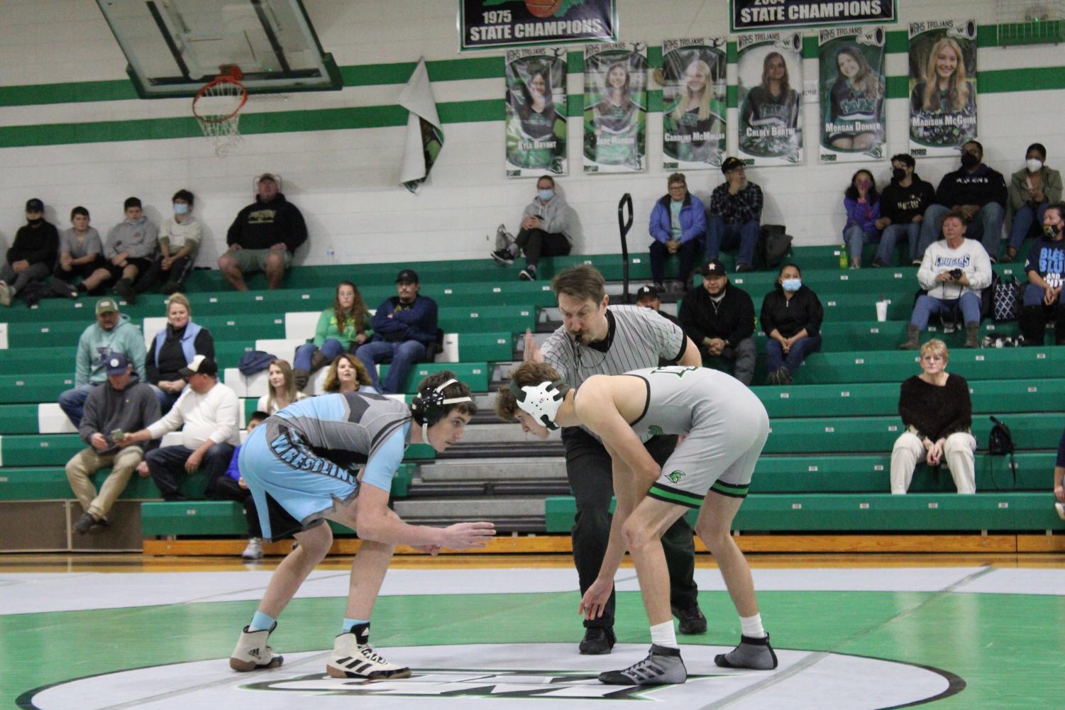 Trojan Wrestling Vs. The South Brunswick Cougars