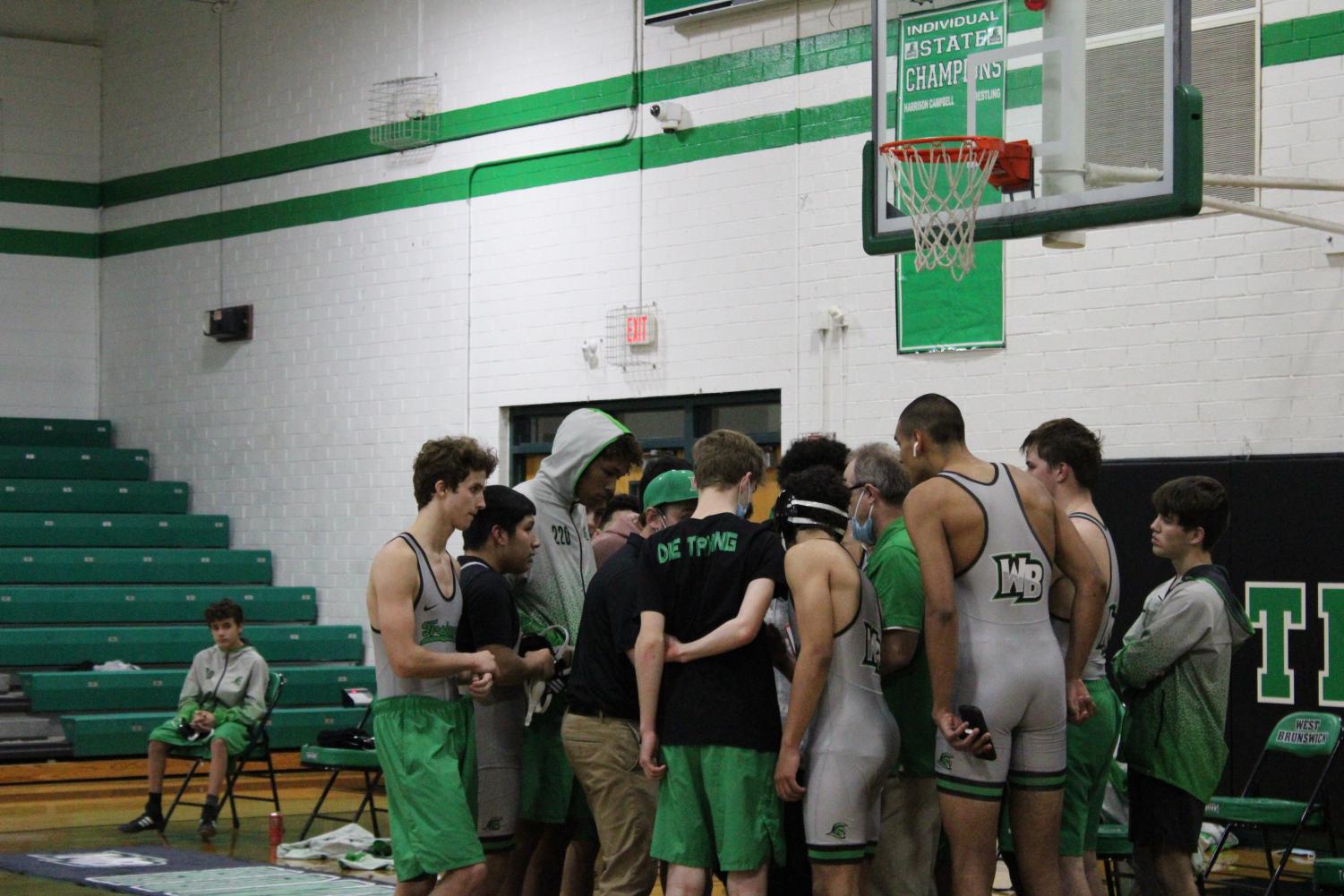 Trojan Wrestling Vs. The South Brunswick Cougars