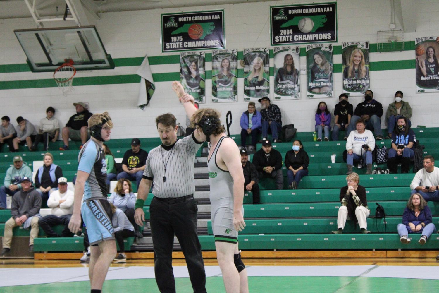 Trojan Wrestling Vs. The South Brunswick Cougars