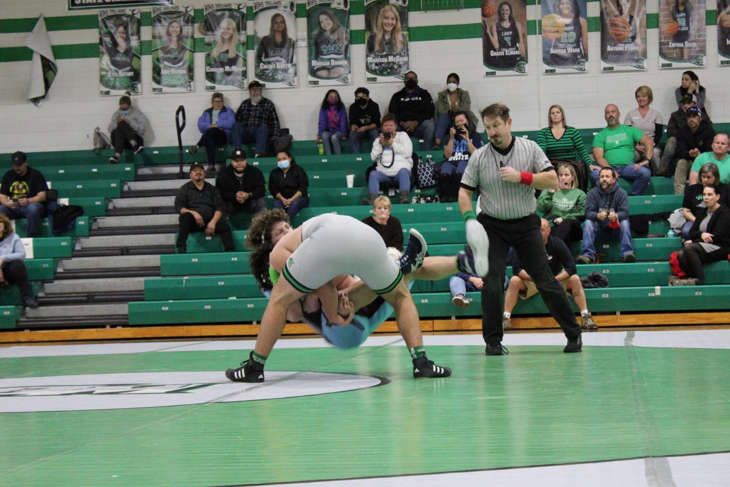 Trojan Wrestling Vs. The South Brunswick Cougars