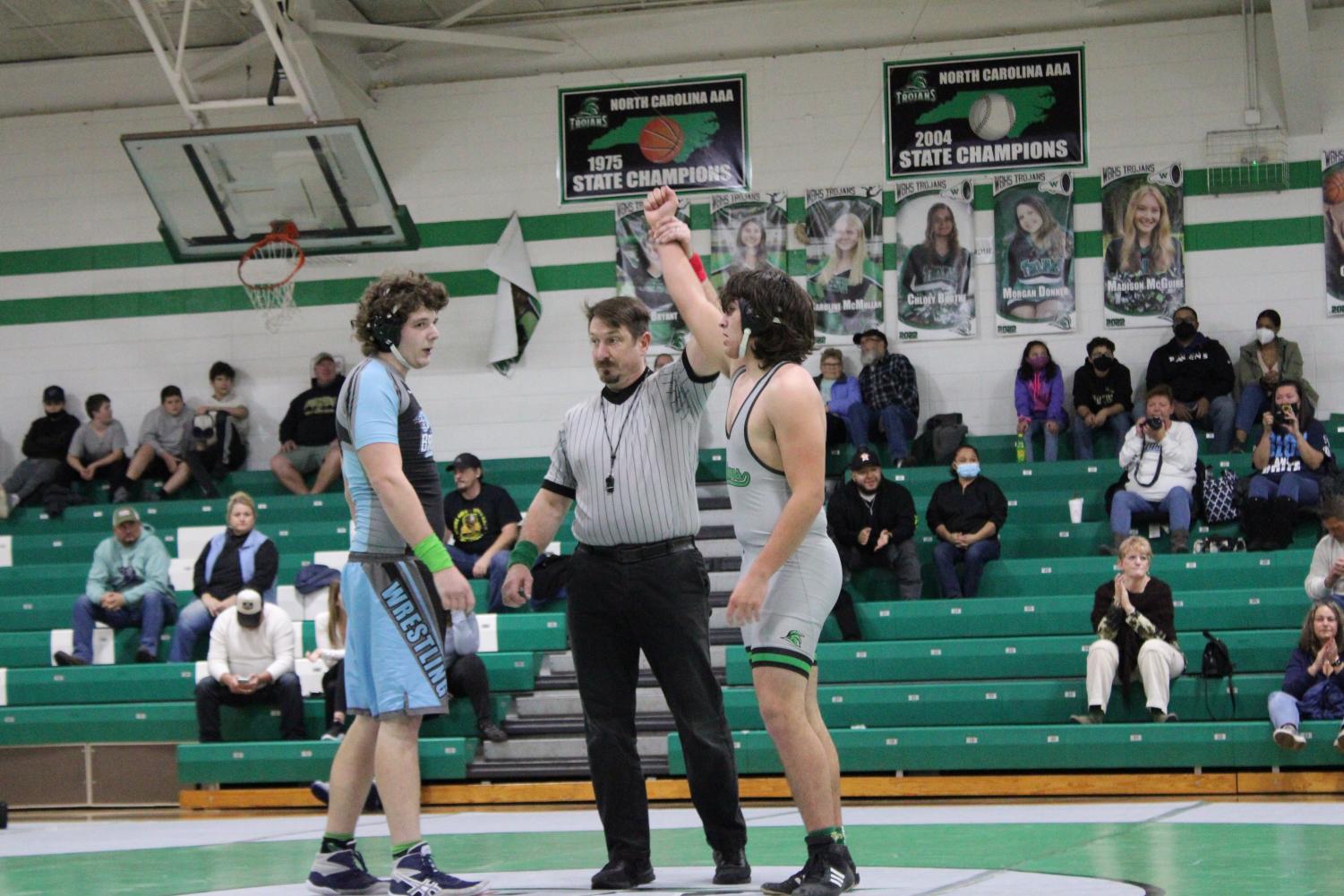 Trojan Wrestling Vs. The South Brunswick Cougars