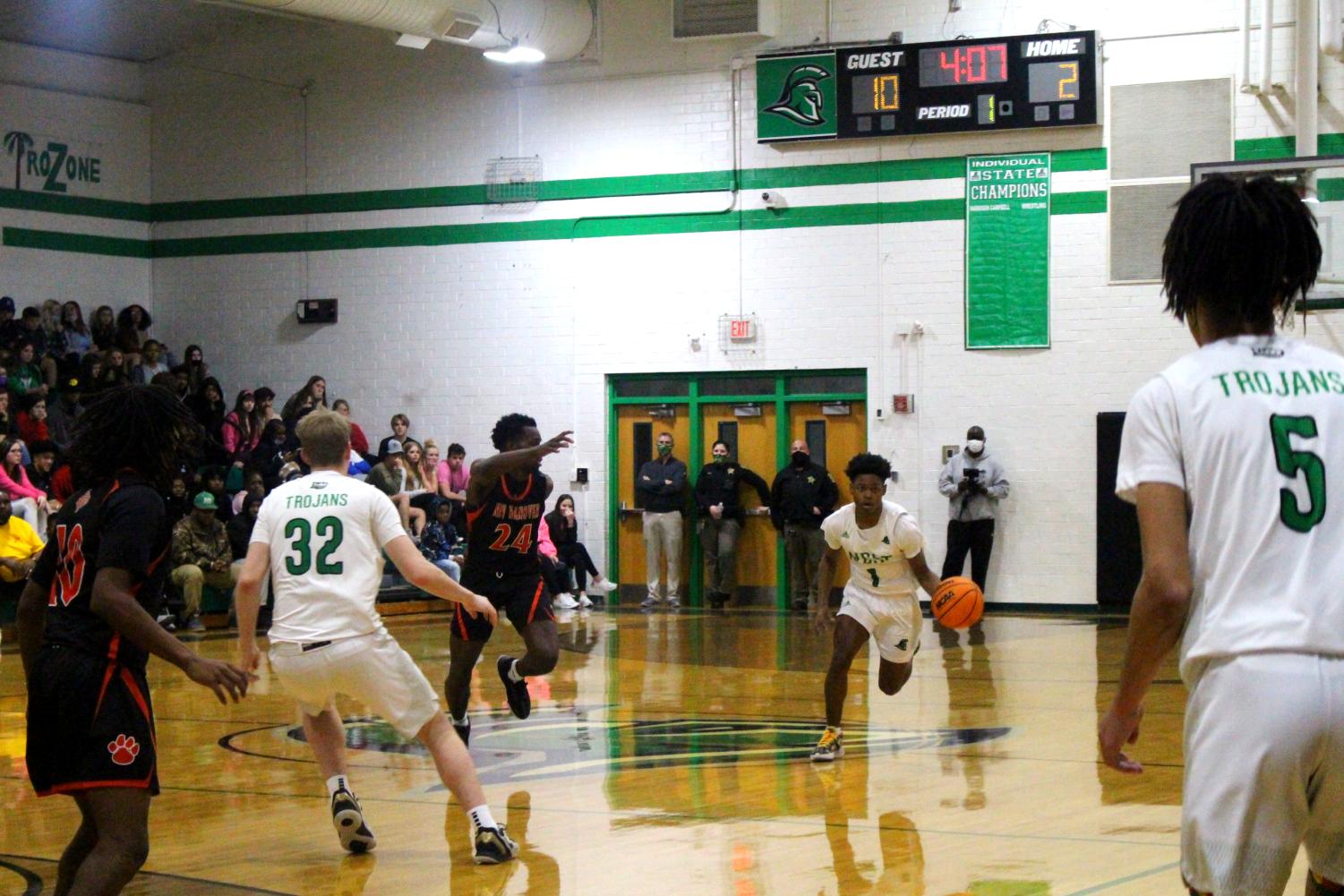 Trojans Vs New Hanover Wildcats