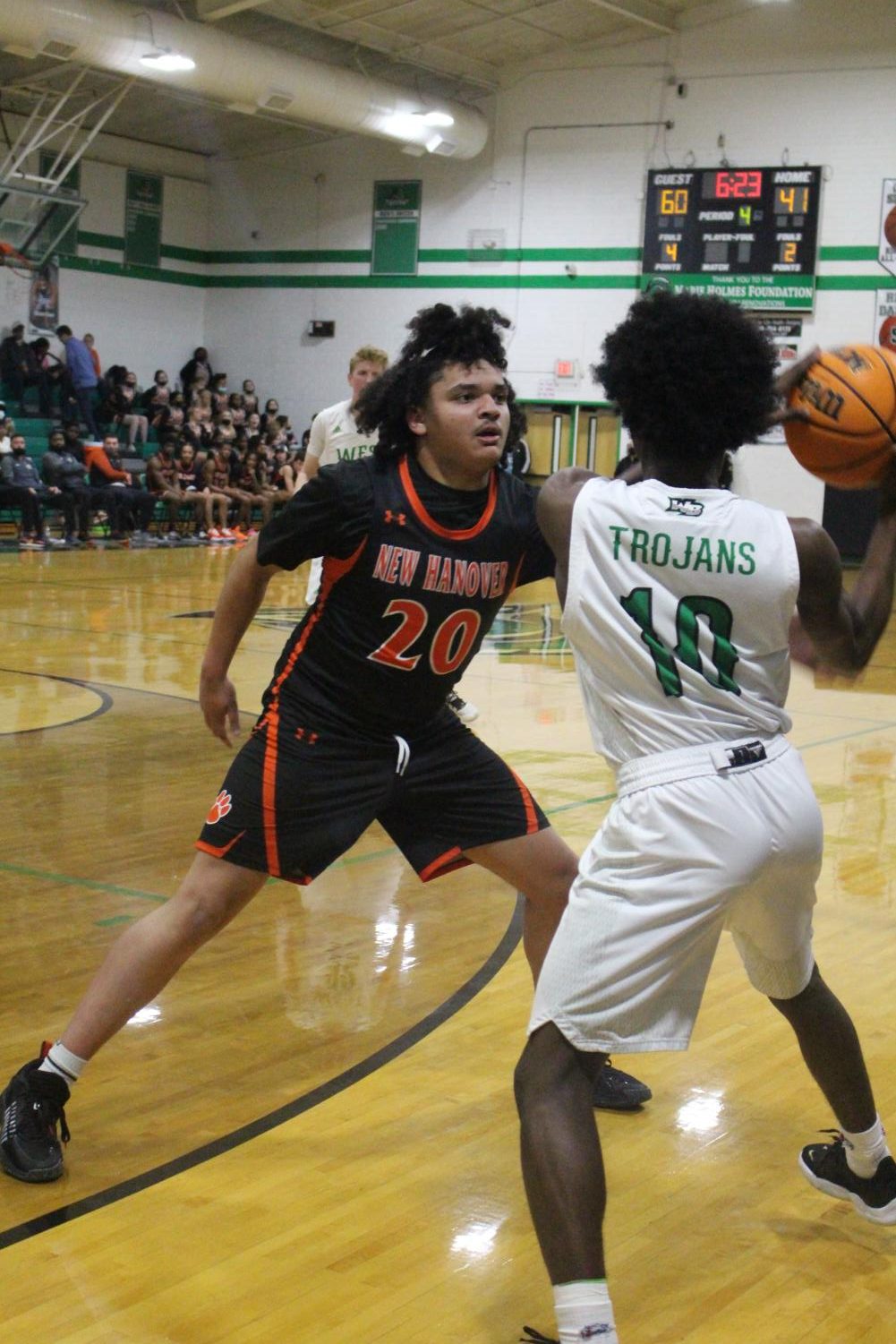 Trojans Vs New Hanover Wildcats