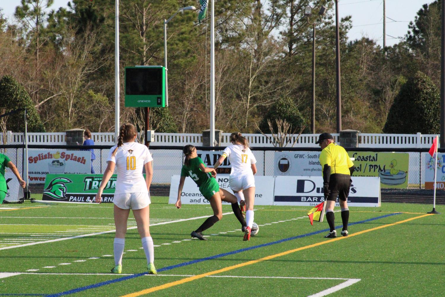 Varsity Women's Soccer VS. Topsail