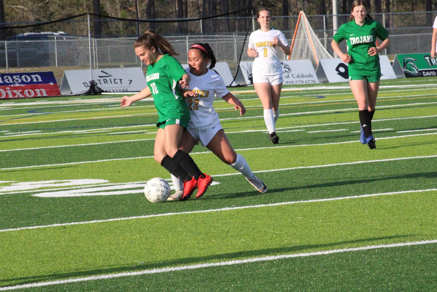Varsity Women's Soccer VS. Topsail