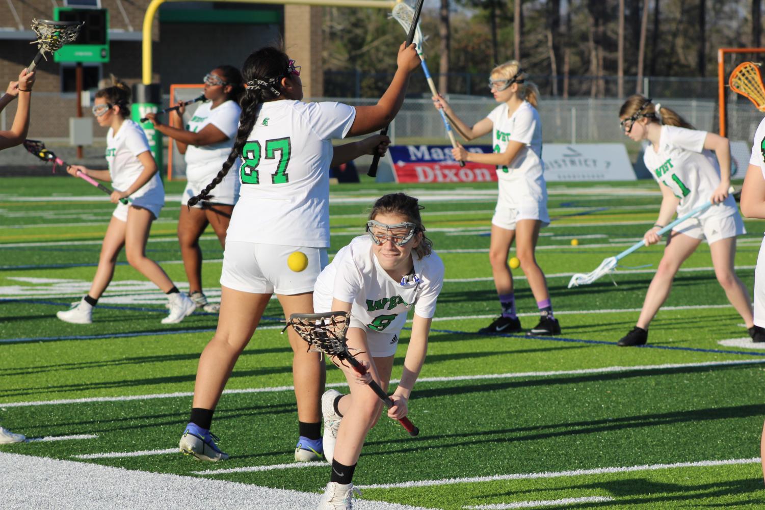 Women's Lacrosse Takes on White Oak Vikings
