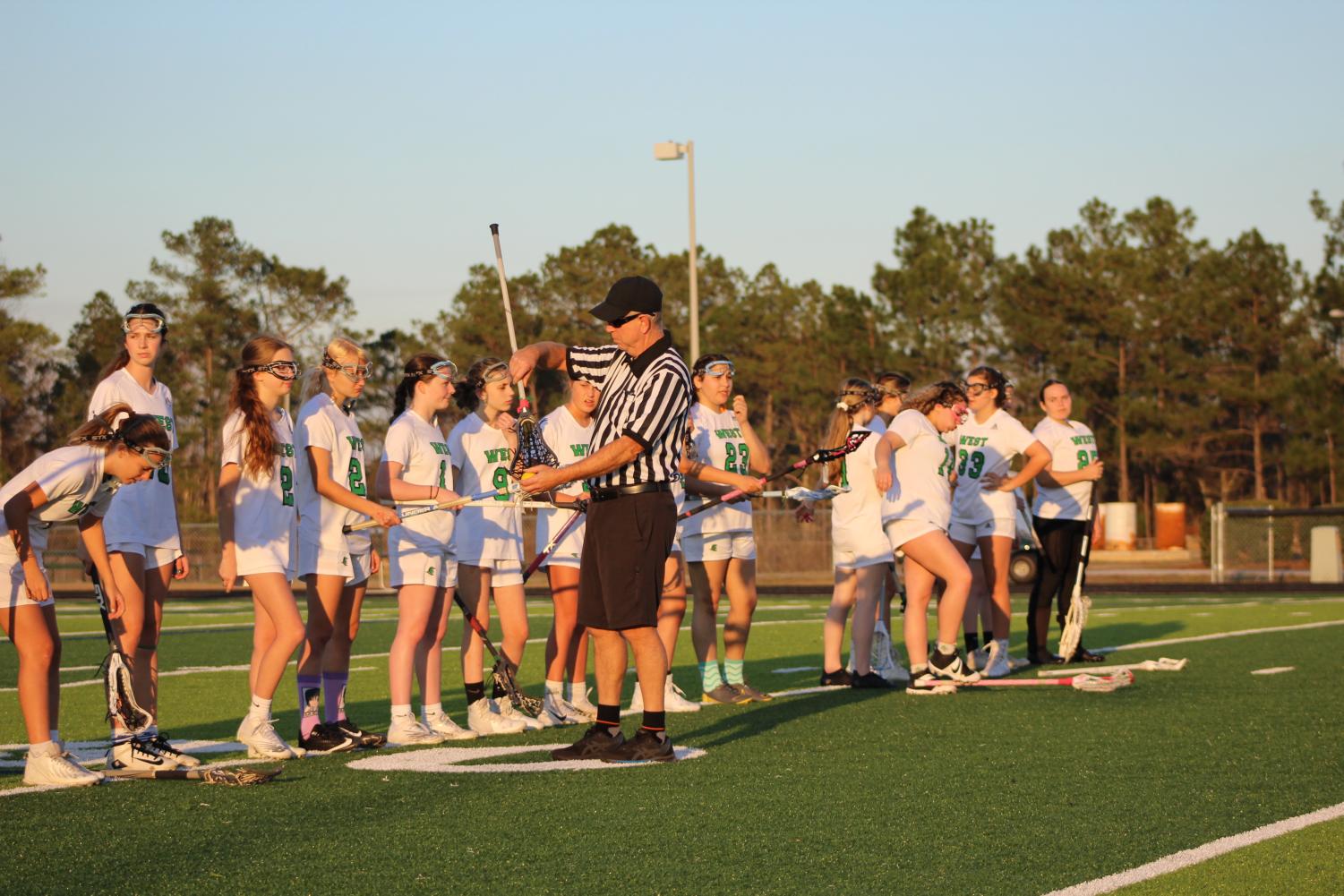 Women's Lacrosse Takes on White Oak Vikings