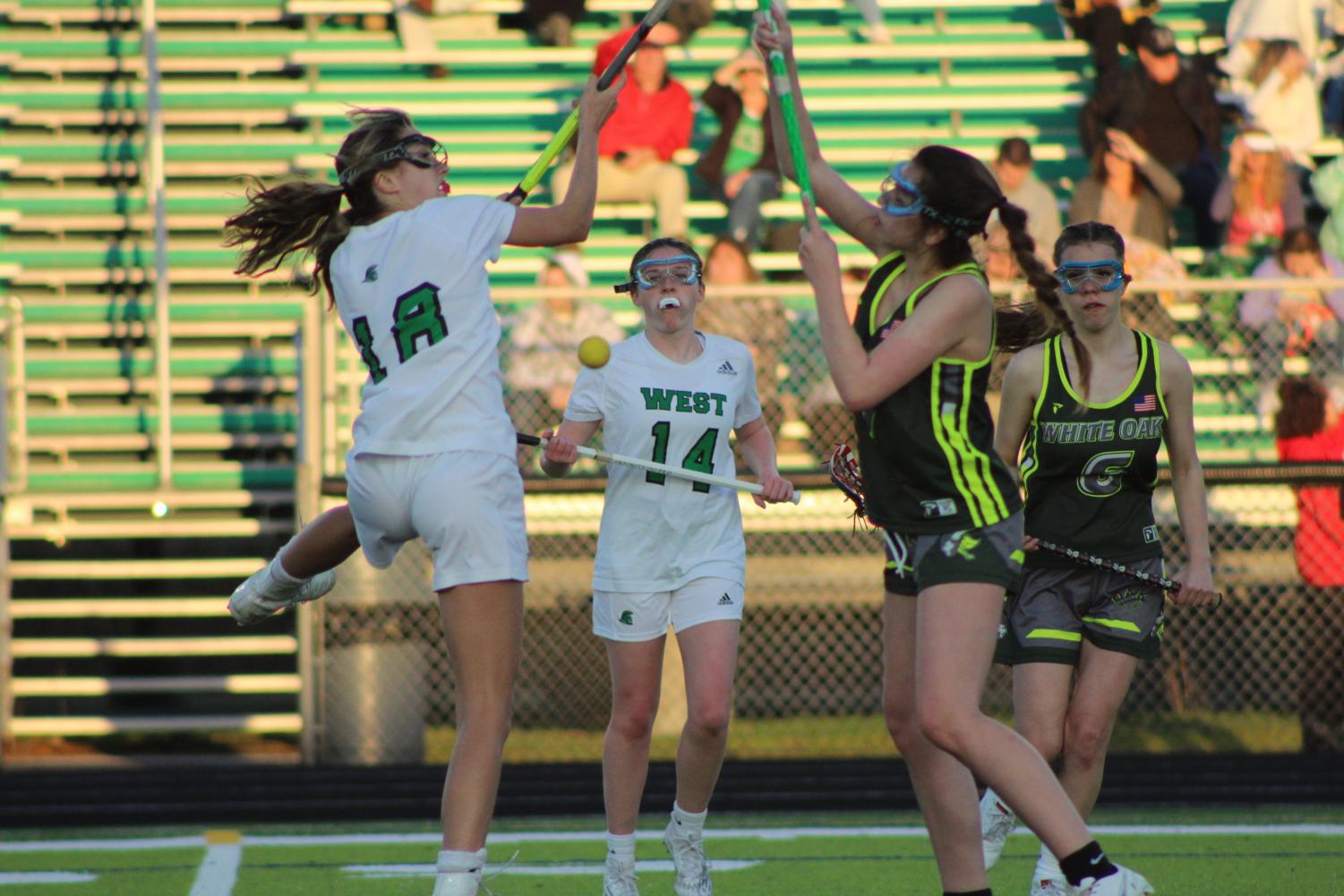 Women's Lacrosse Takes on White Oak Vikings