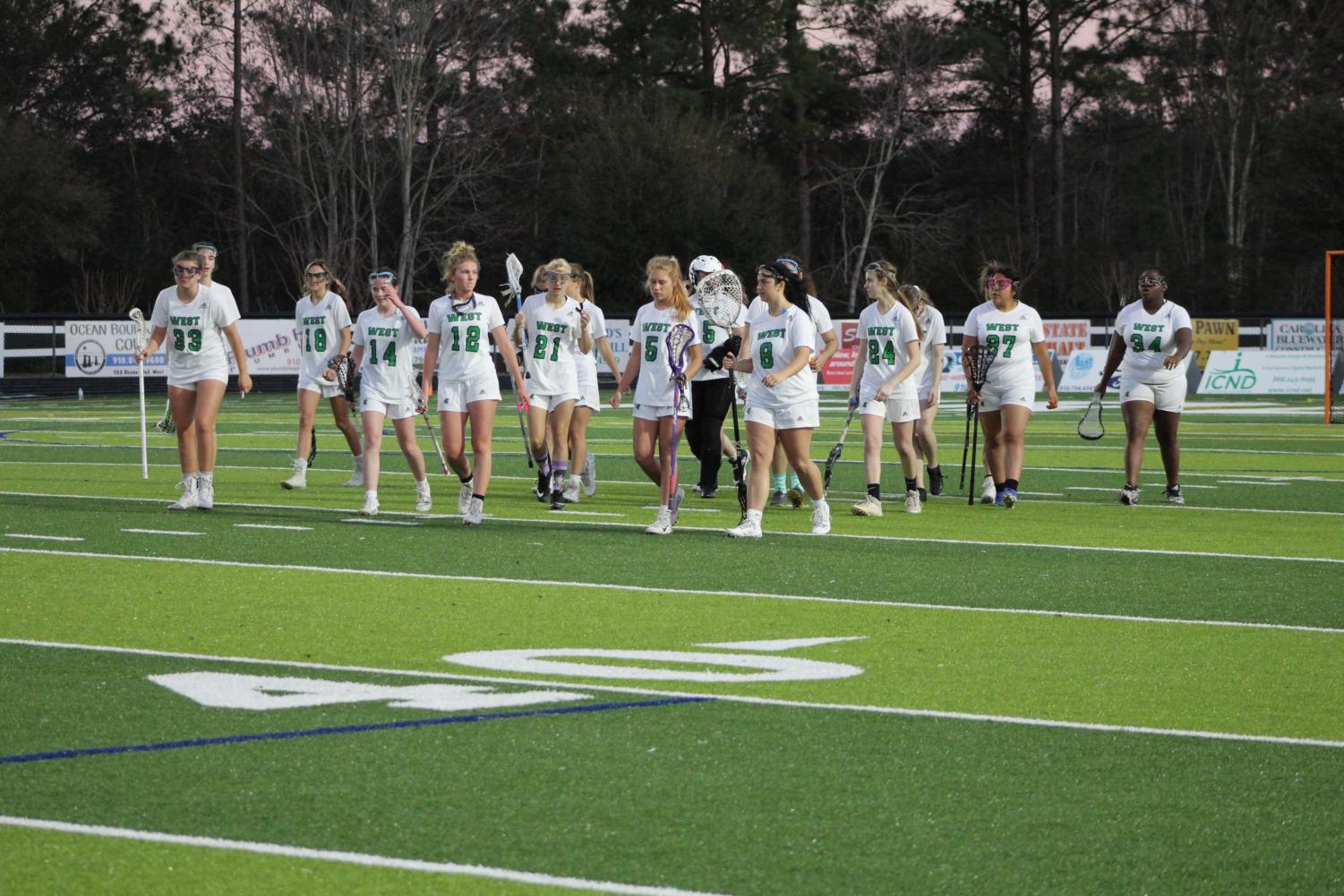 Women's Lacrosse Takes on White Oak Vikings