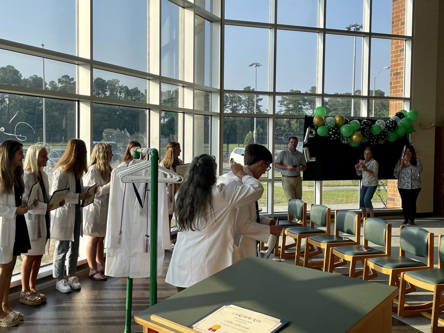 The PLTW White Coat Ceremony