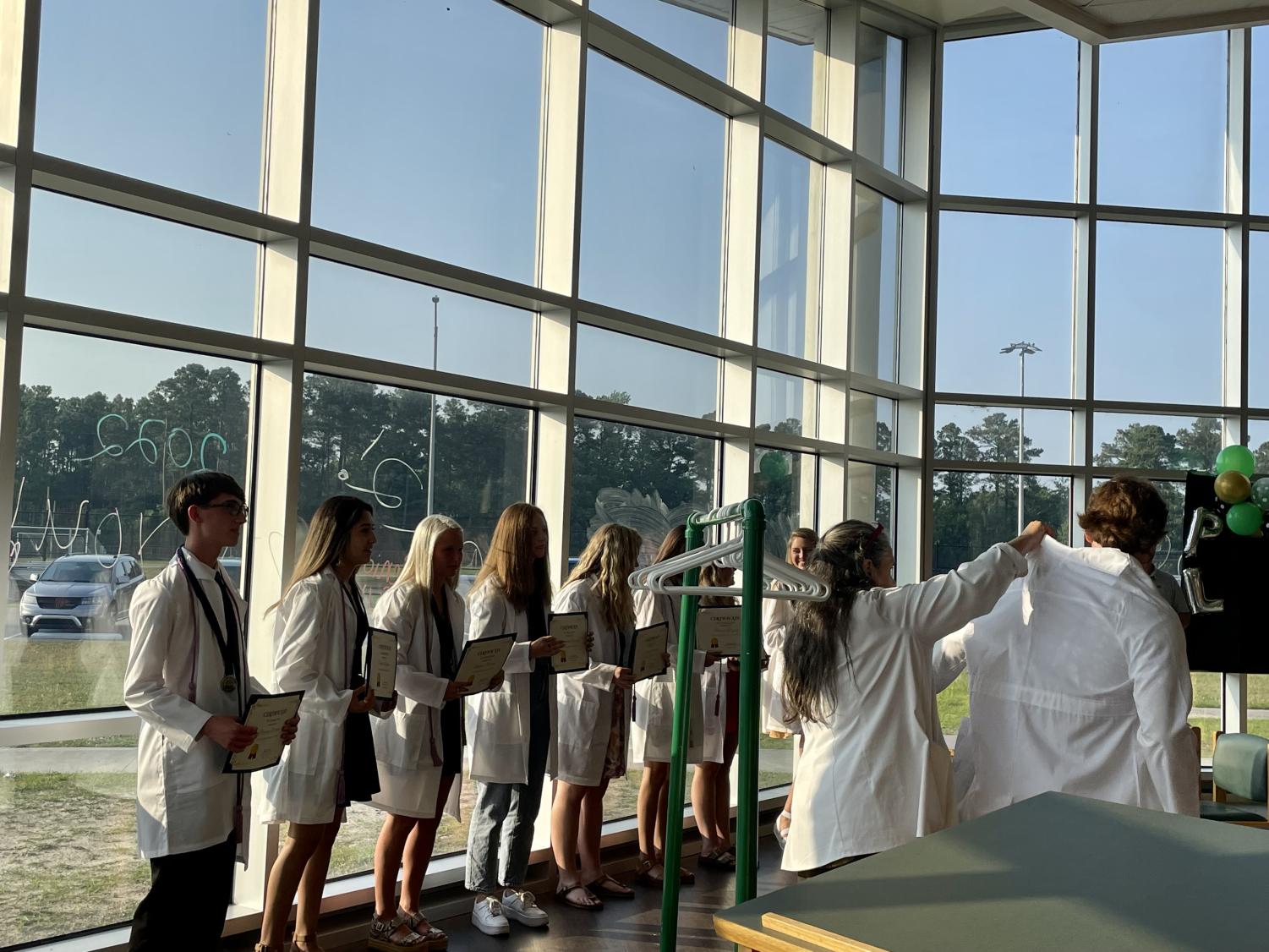 The PLTW White Coat Ceremony