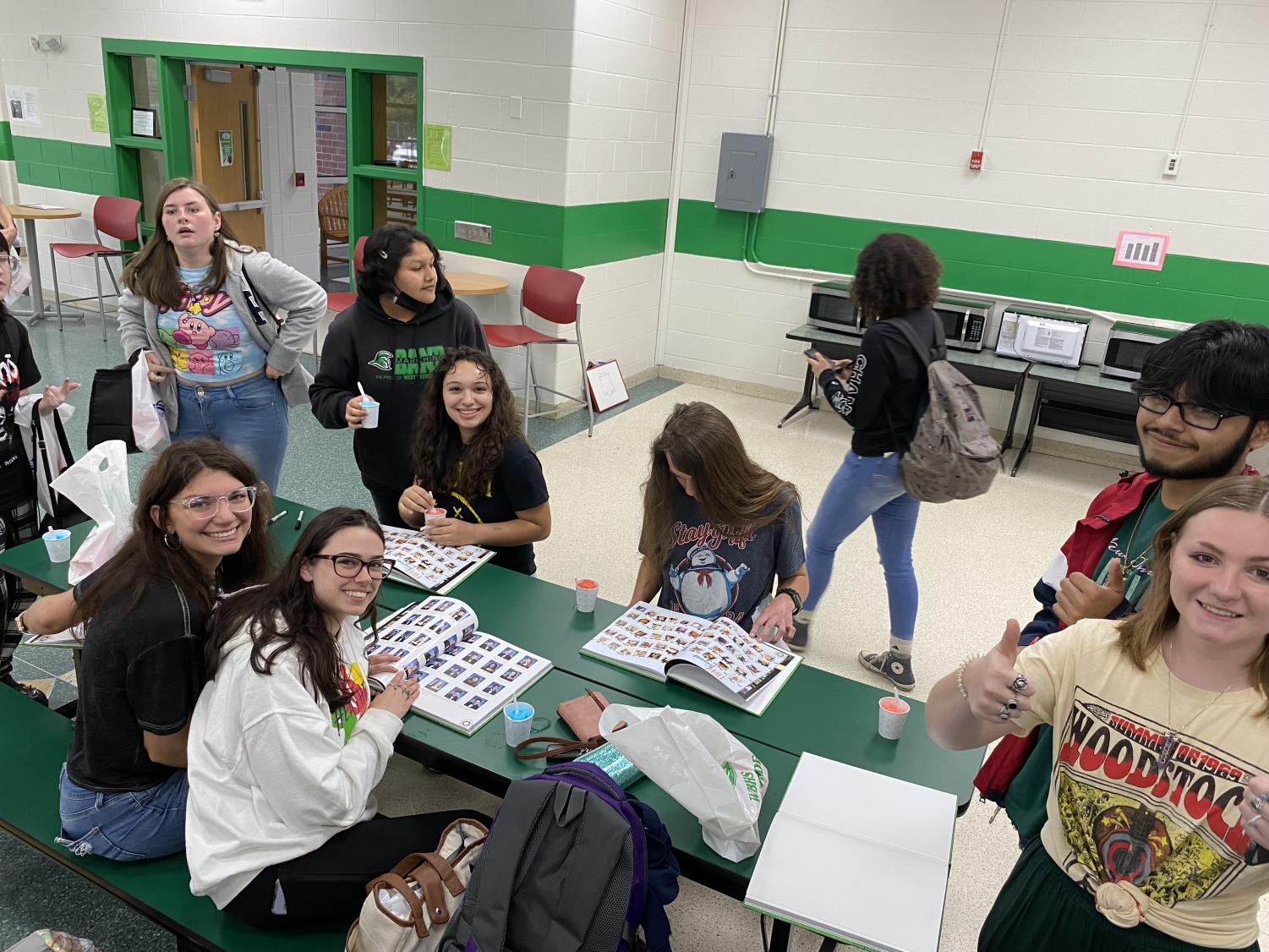 Senior Yearbook Signing Party