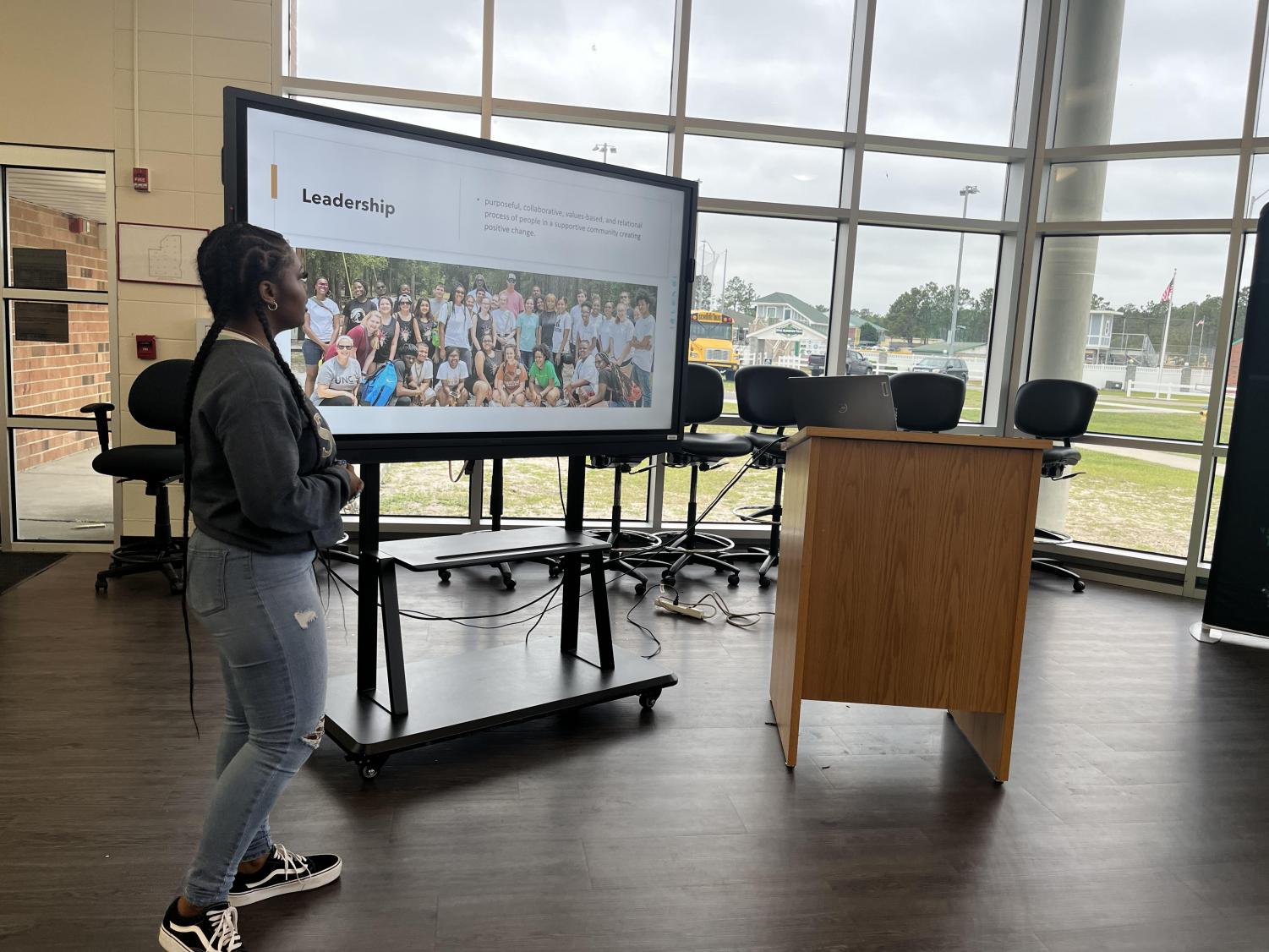 Taliyah Daniels Visits West