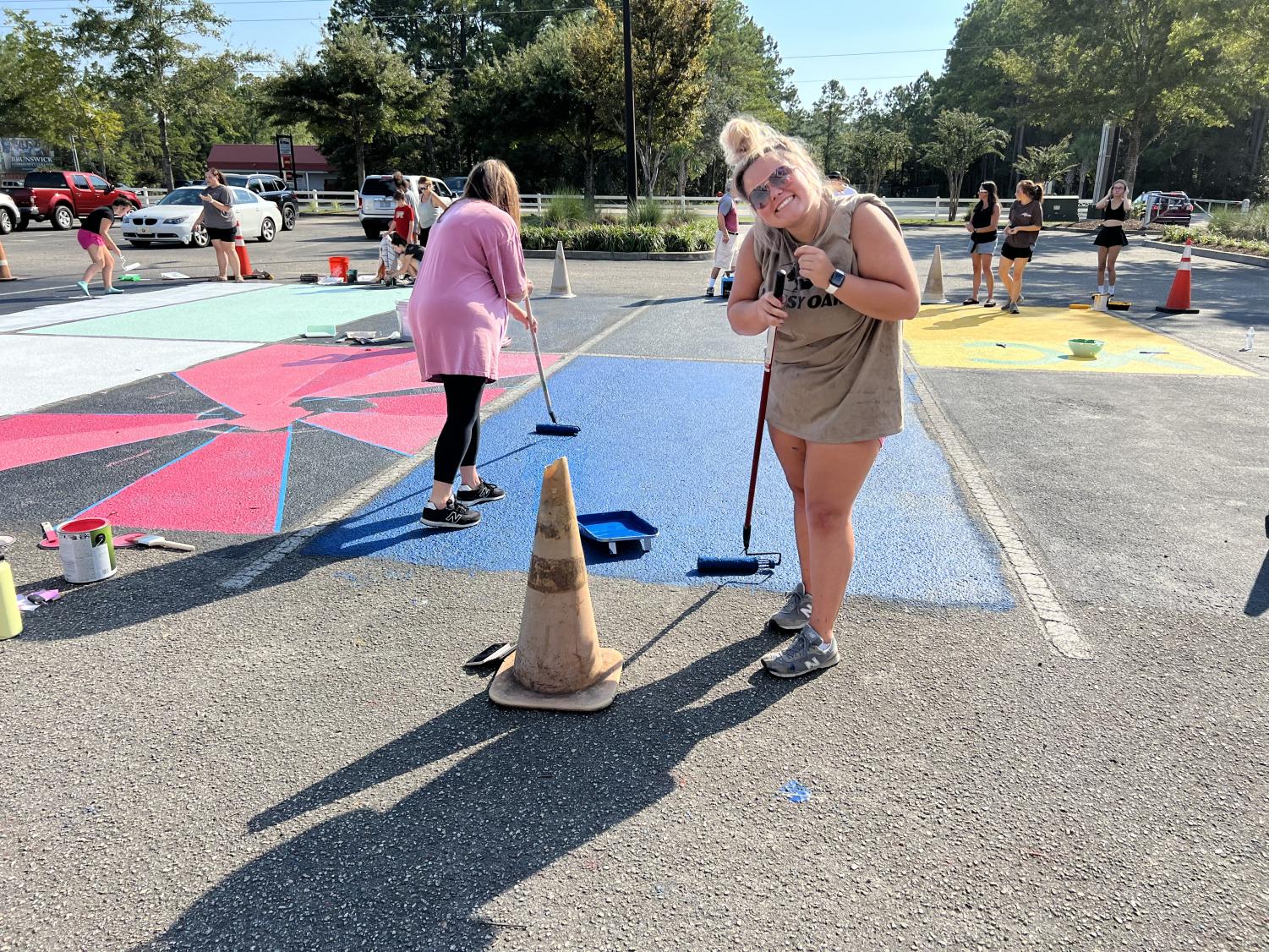 SGA Annual Senior Parking Spot and Rock Painting