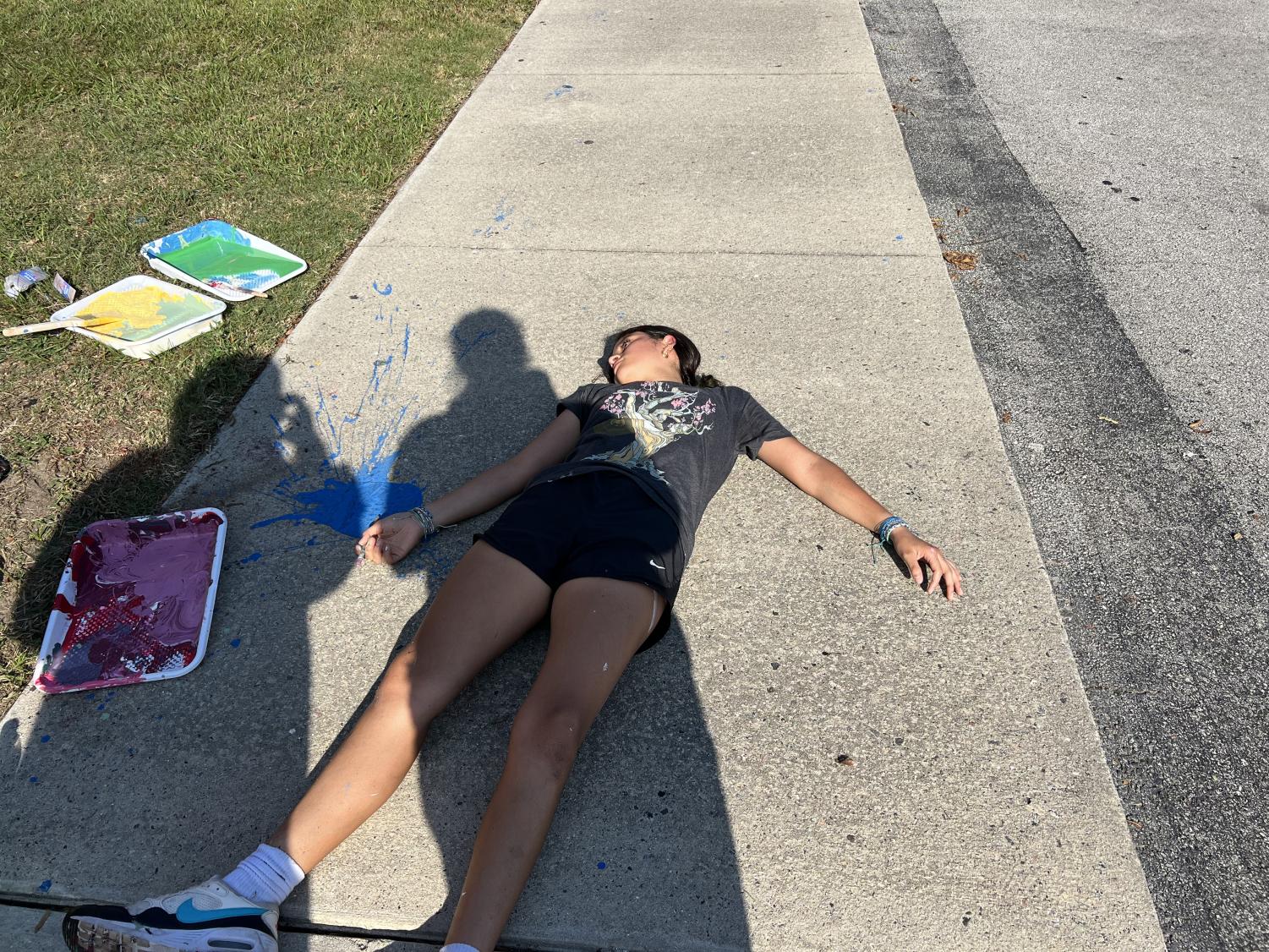 SGA Annual Senior Parking Spot and Rock Painting