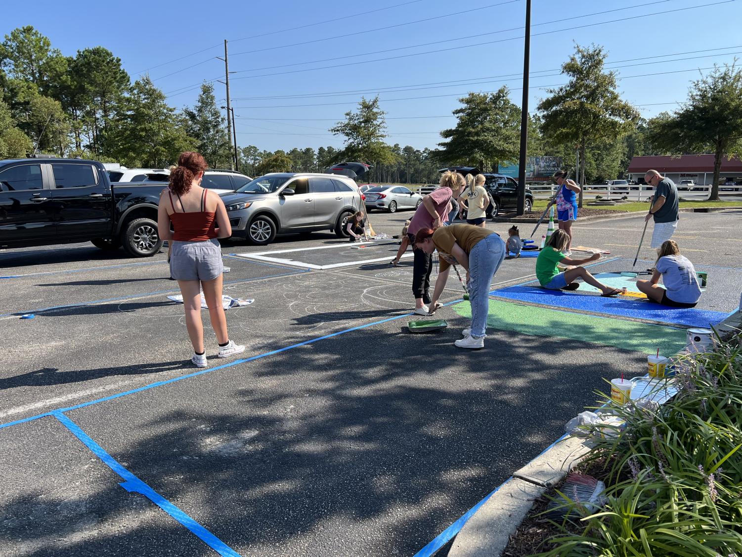 SGA Annual Senior Parking Spot and Rock Painting