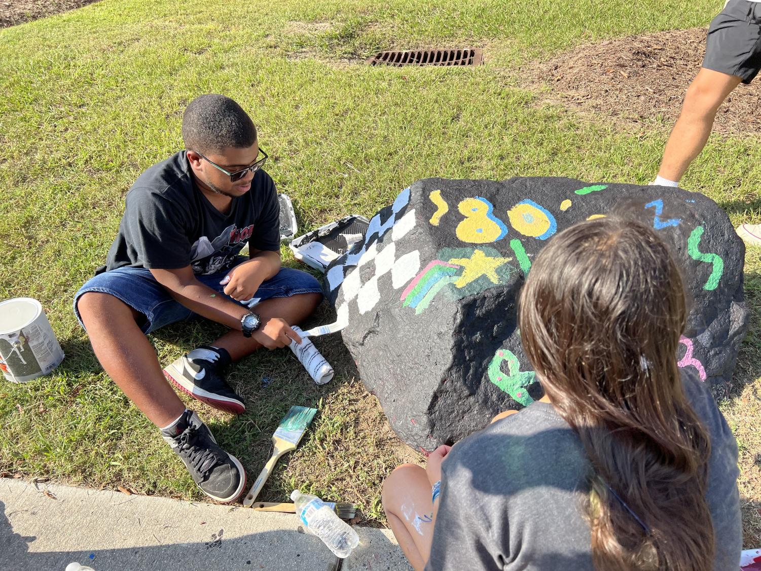 SGA Annual Senior Parking Spot and Rock Painting