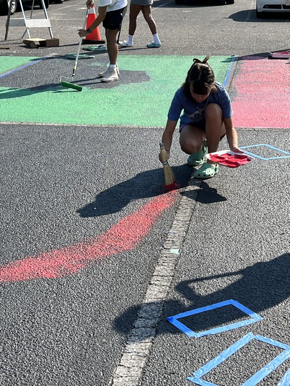 SGA Annual Senior Parking Spot and Rock Painting
