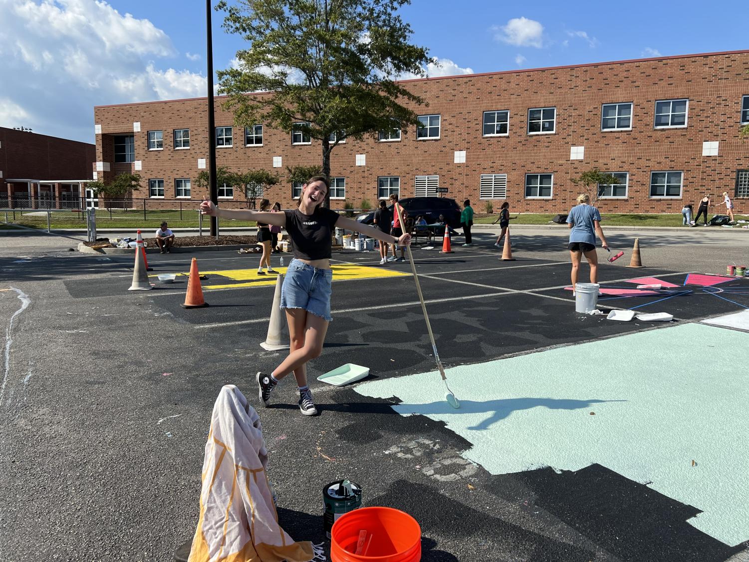 SGA Annual Senior Parking Spot and Rock Painting