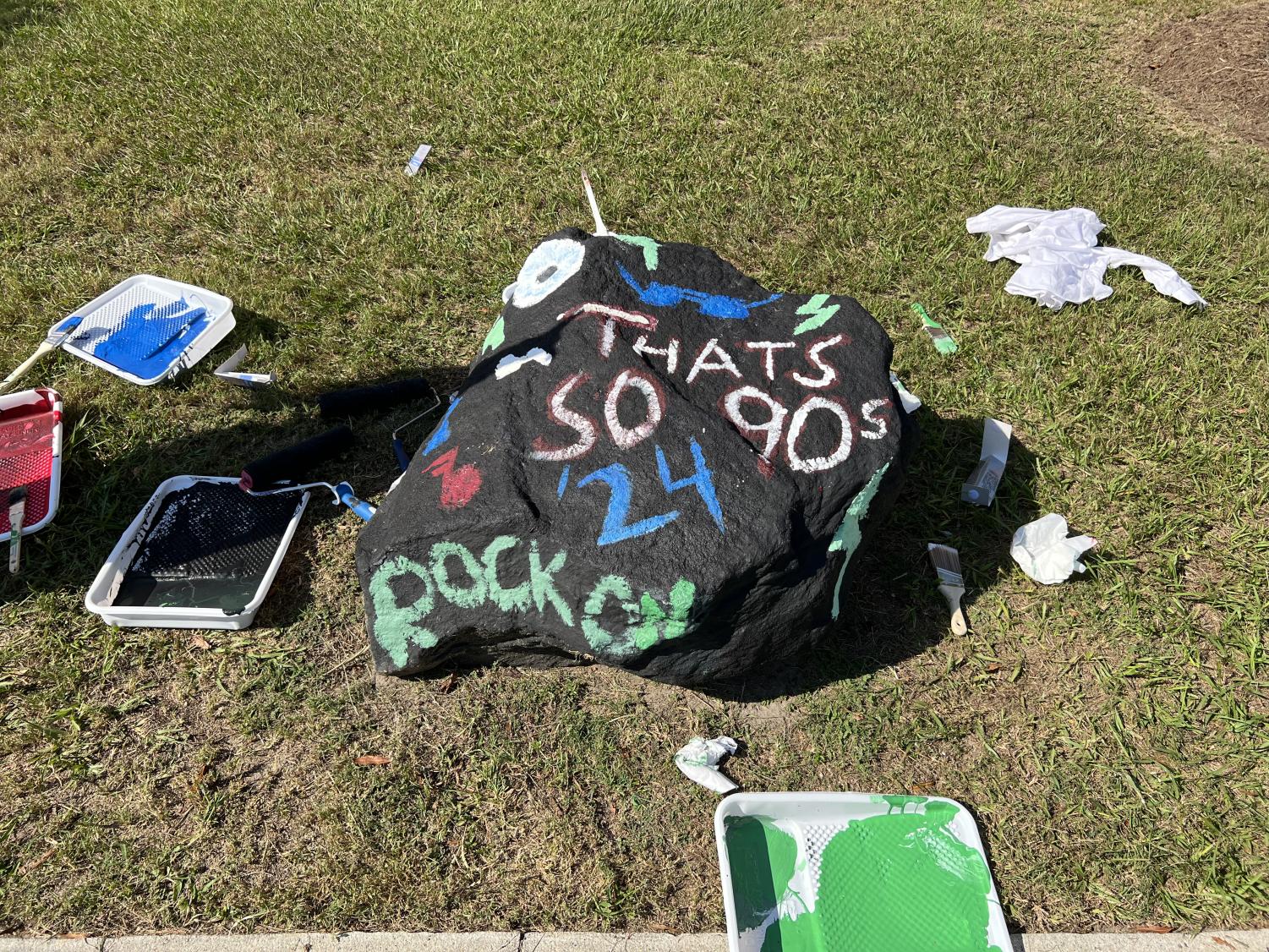 SGA Annual Senior Parking Spot and Rock Painting