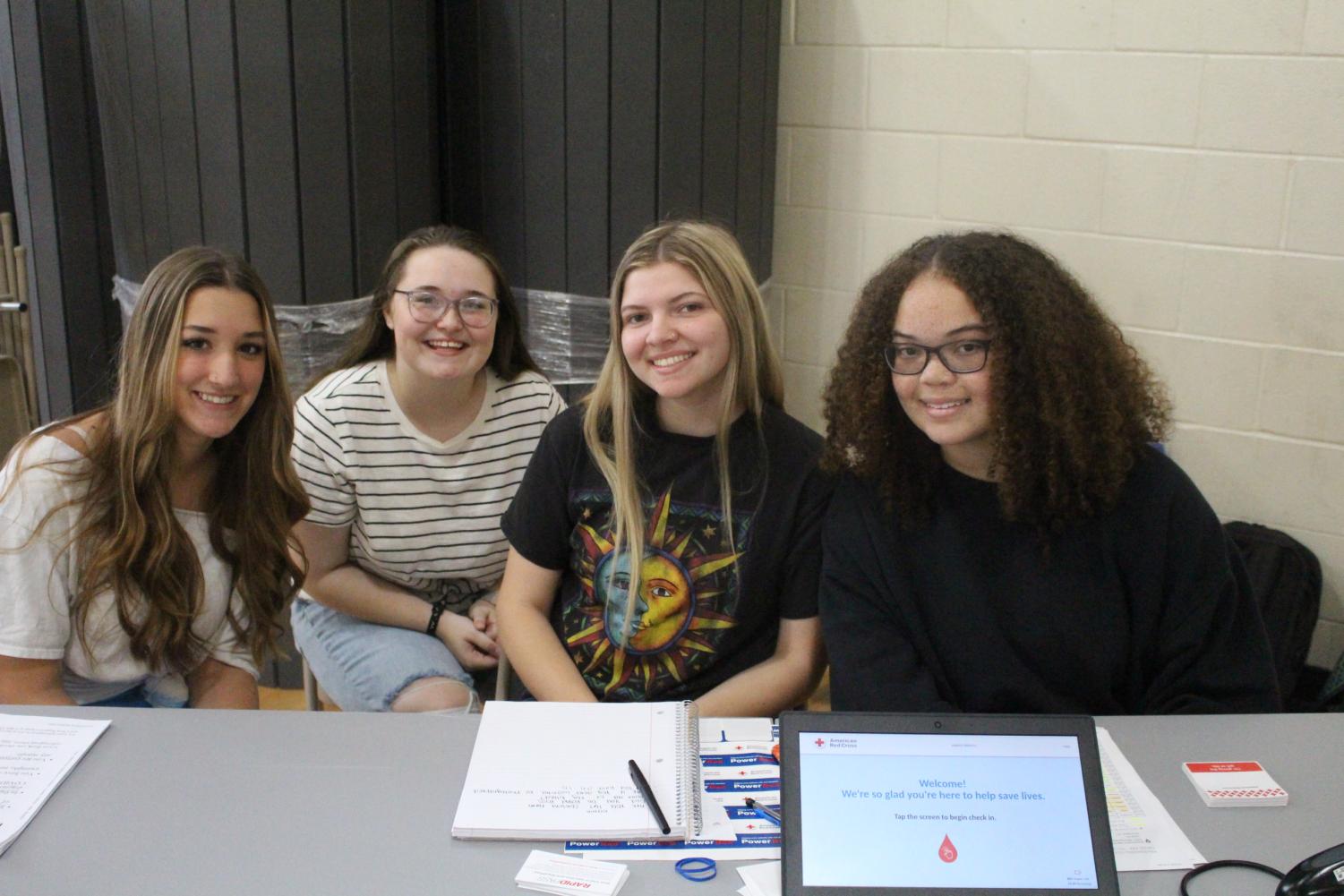 HOSA Hosted Blood Drive