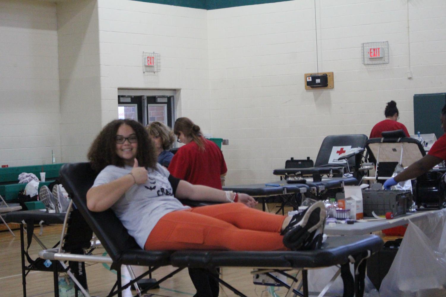 HOSA Hosted Blood Drive
