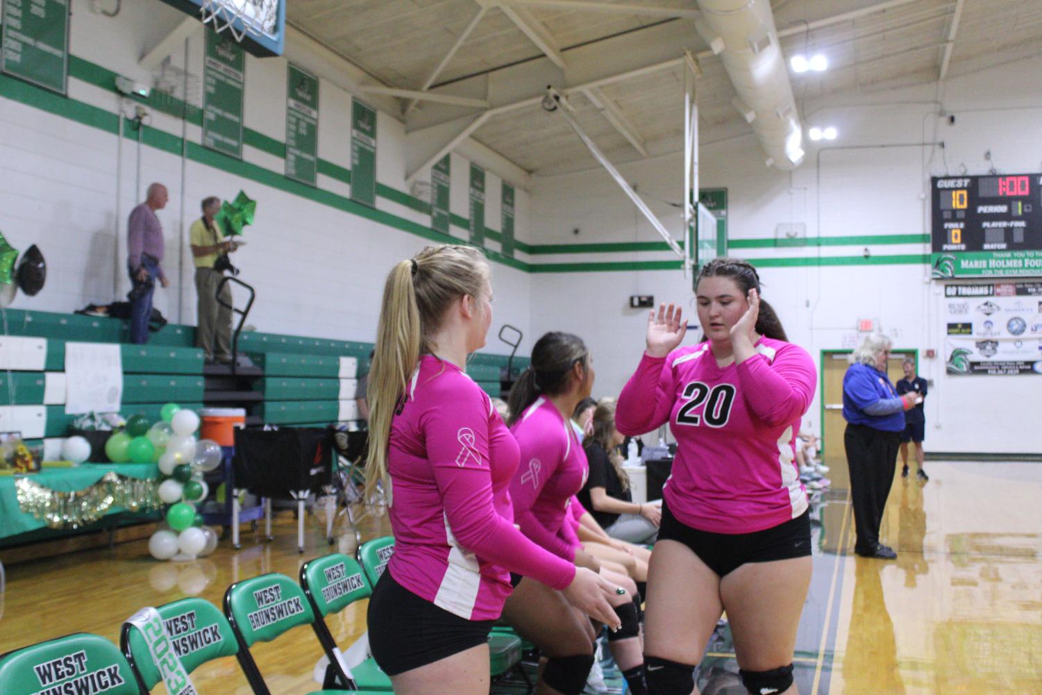 Varsity Volleyball vs. South Brunswick Cougars