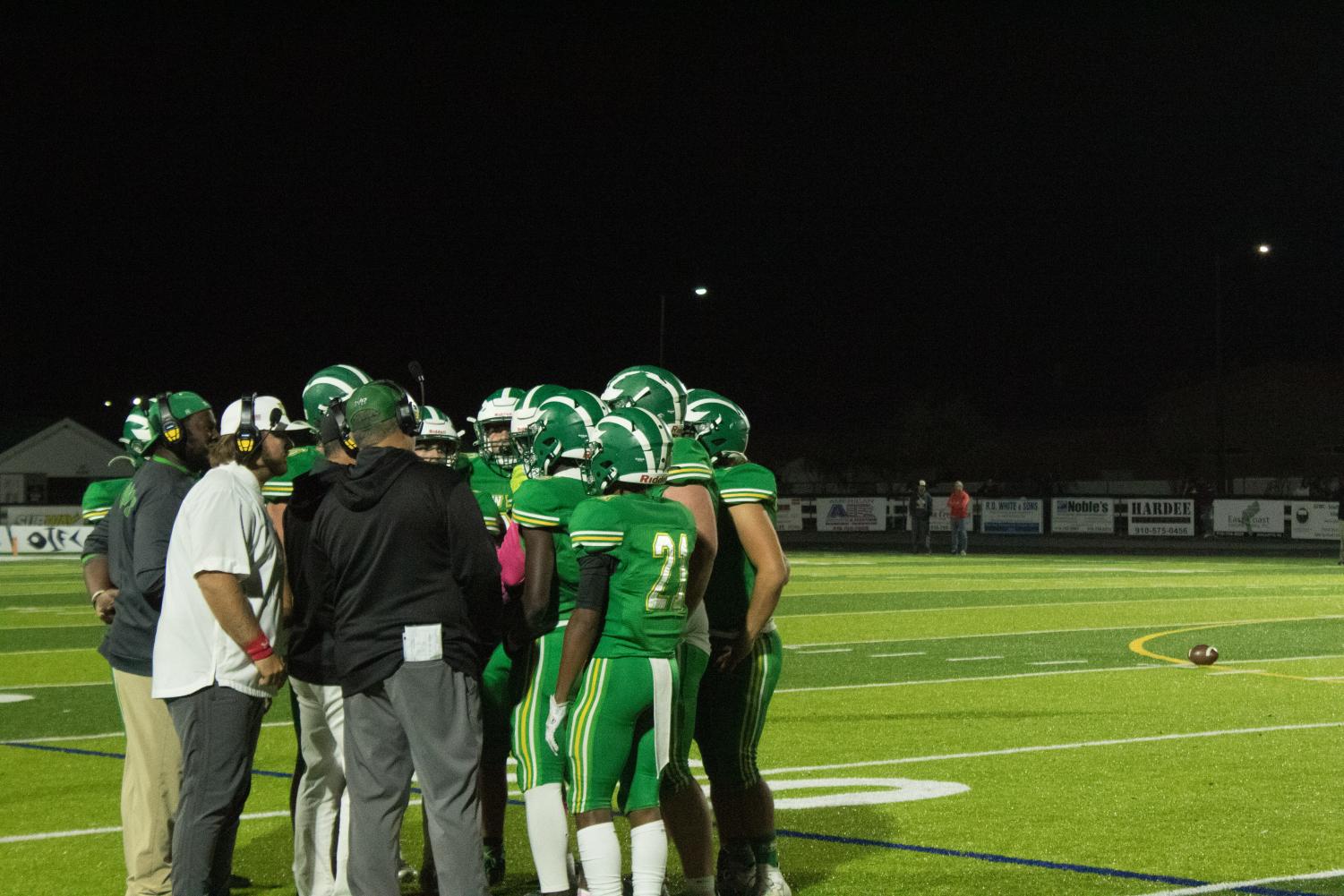 Last Home Football Game of the Year - West Brunswick vs. New Hanover