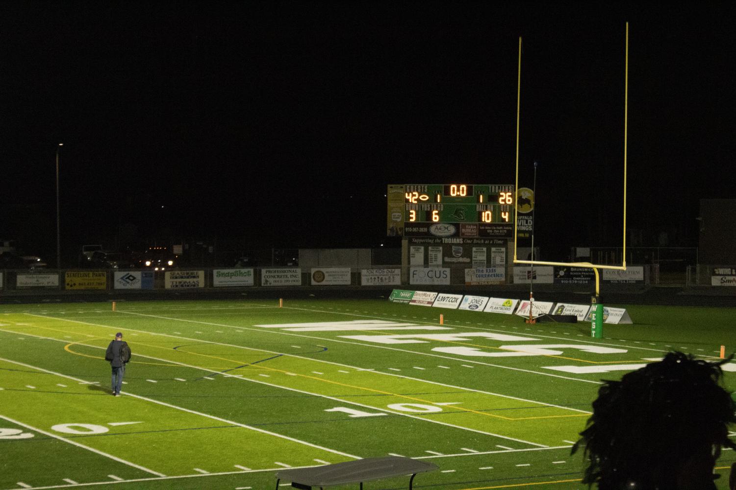 Last Home Football Game of the Year - West Brunswick vs. New Hanover