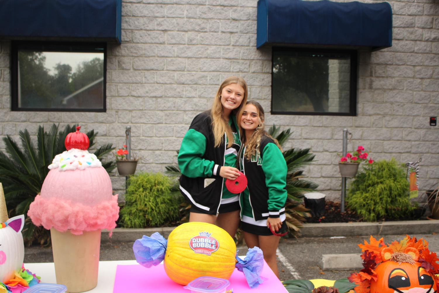 Trojan Athletes Volunteer at the For Kids Only Fall Festival