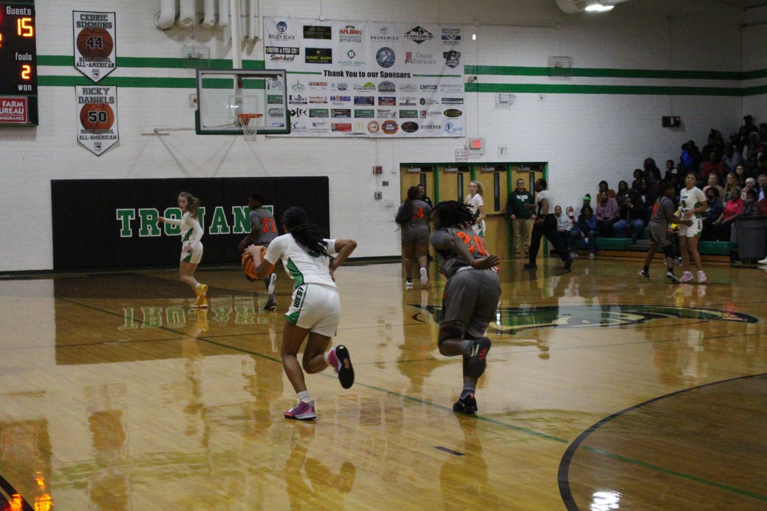 1/10 Women’s Varsity Basketball vs. New Hanover
