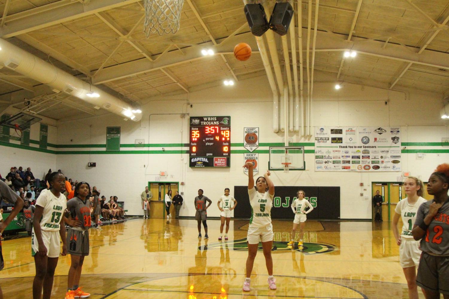 1/10 Women’s Varsity Basketball vs. New Hanover