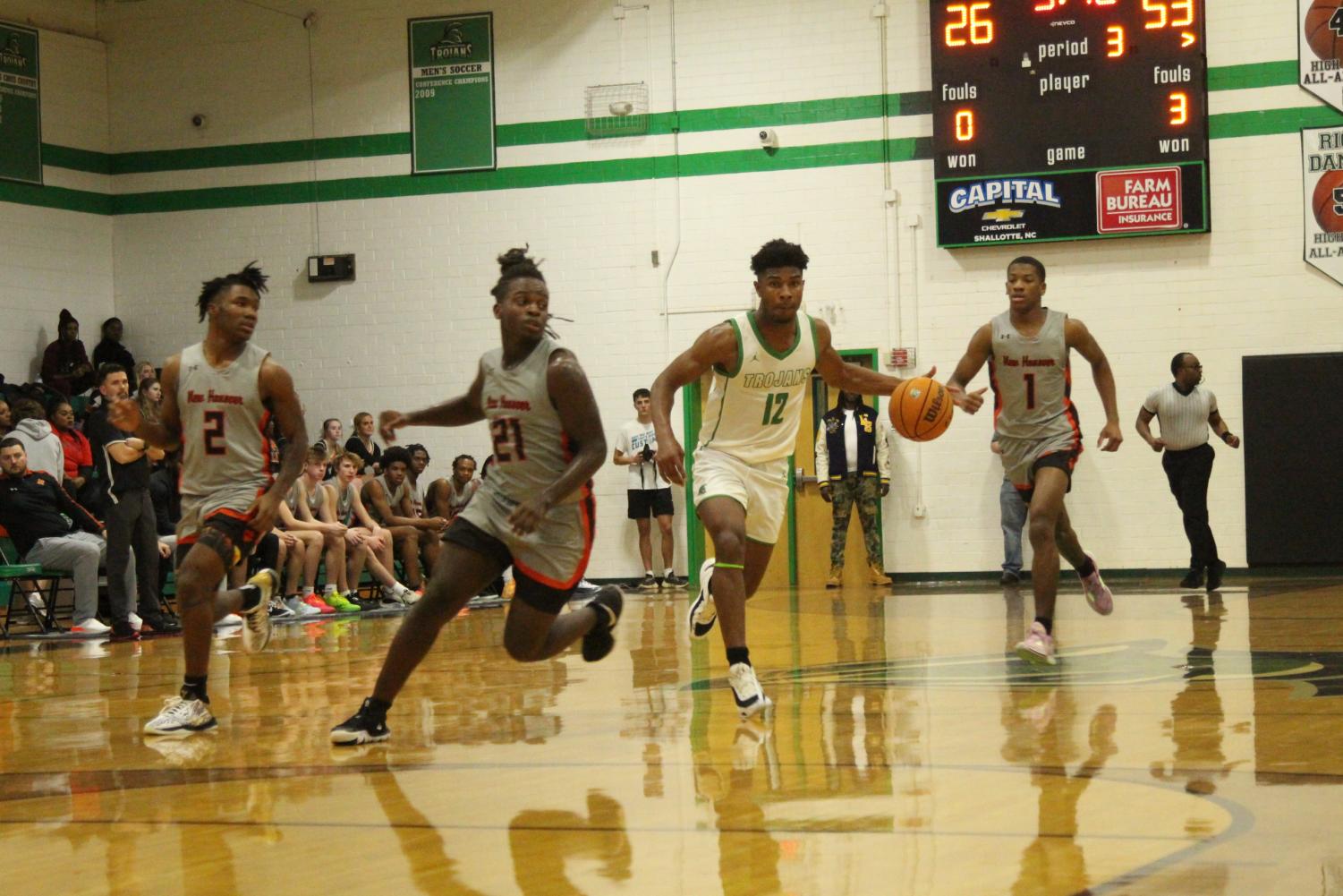1/10 Men’s Varsity Basketball vs. New Hanover