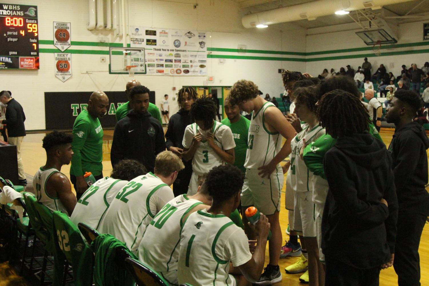 1/10 Men’s Varsity Basketball vs. New Hanover